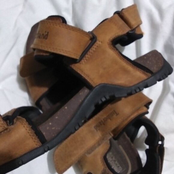 Men\'s Timberland leather sandals sz 10M main image 10